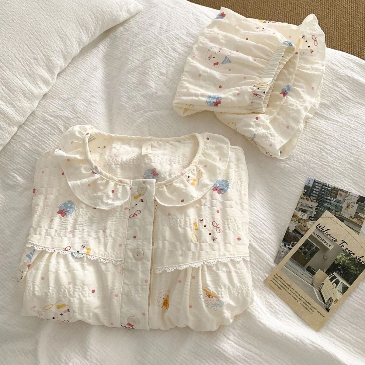 Hello Kiity Women Summer Pajamas