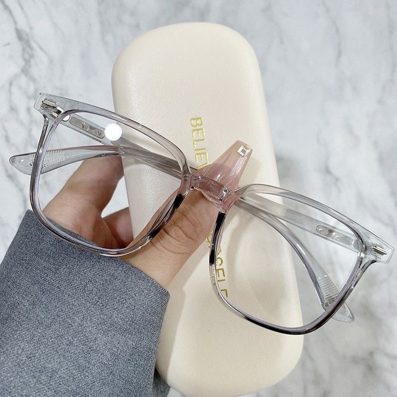 MIKISONG Ultra-light TR90 Square Glasses