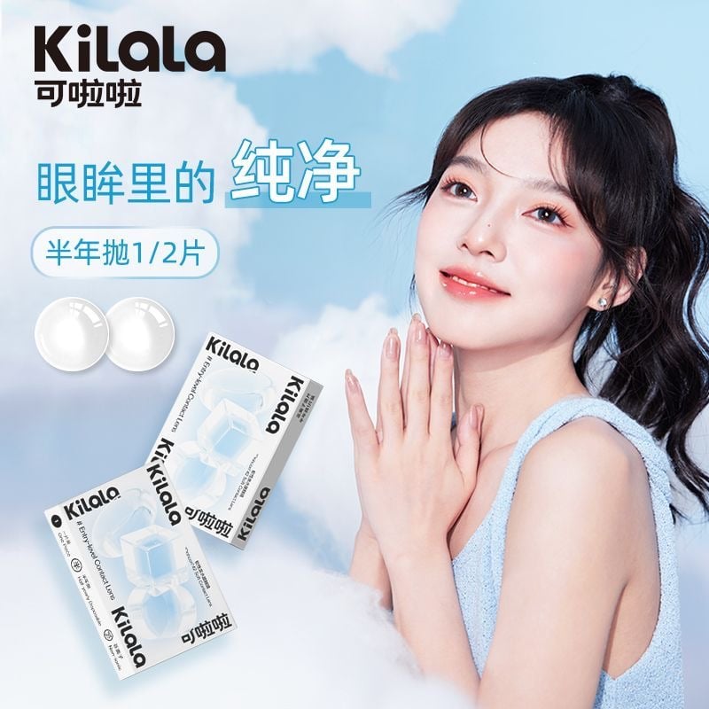 KILALA Transparent Contact Lenses