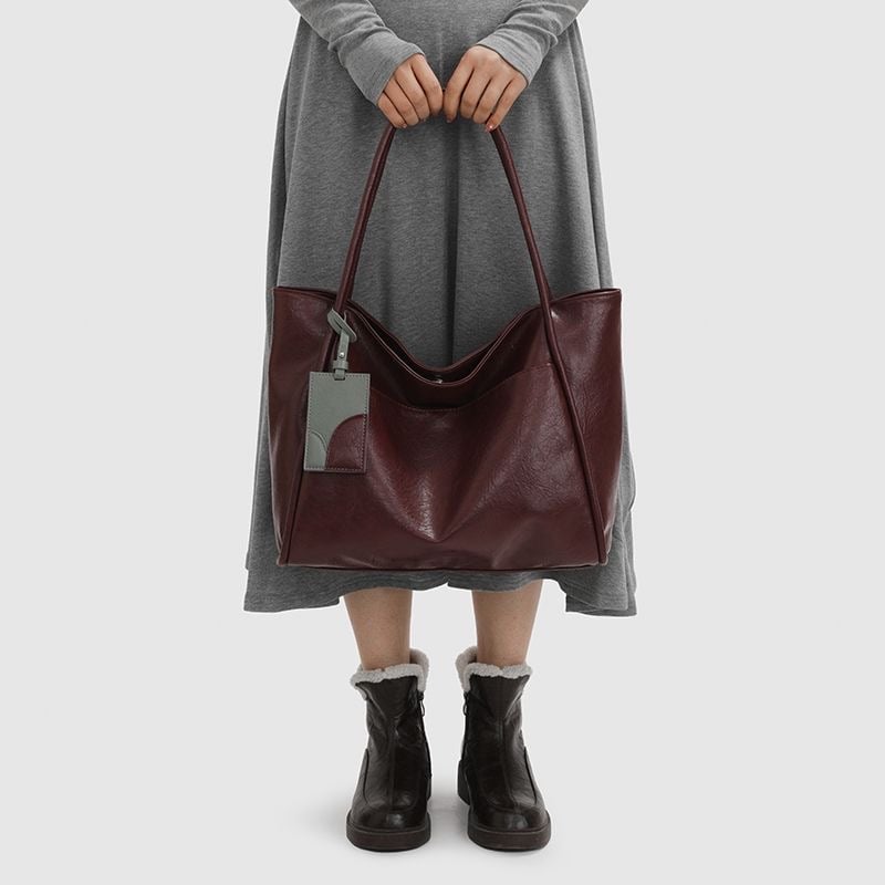 Retro Large Tote Bag (Can fit 14-inch Notebook)
