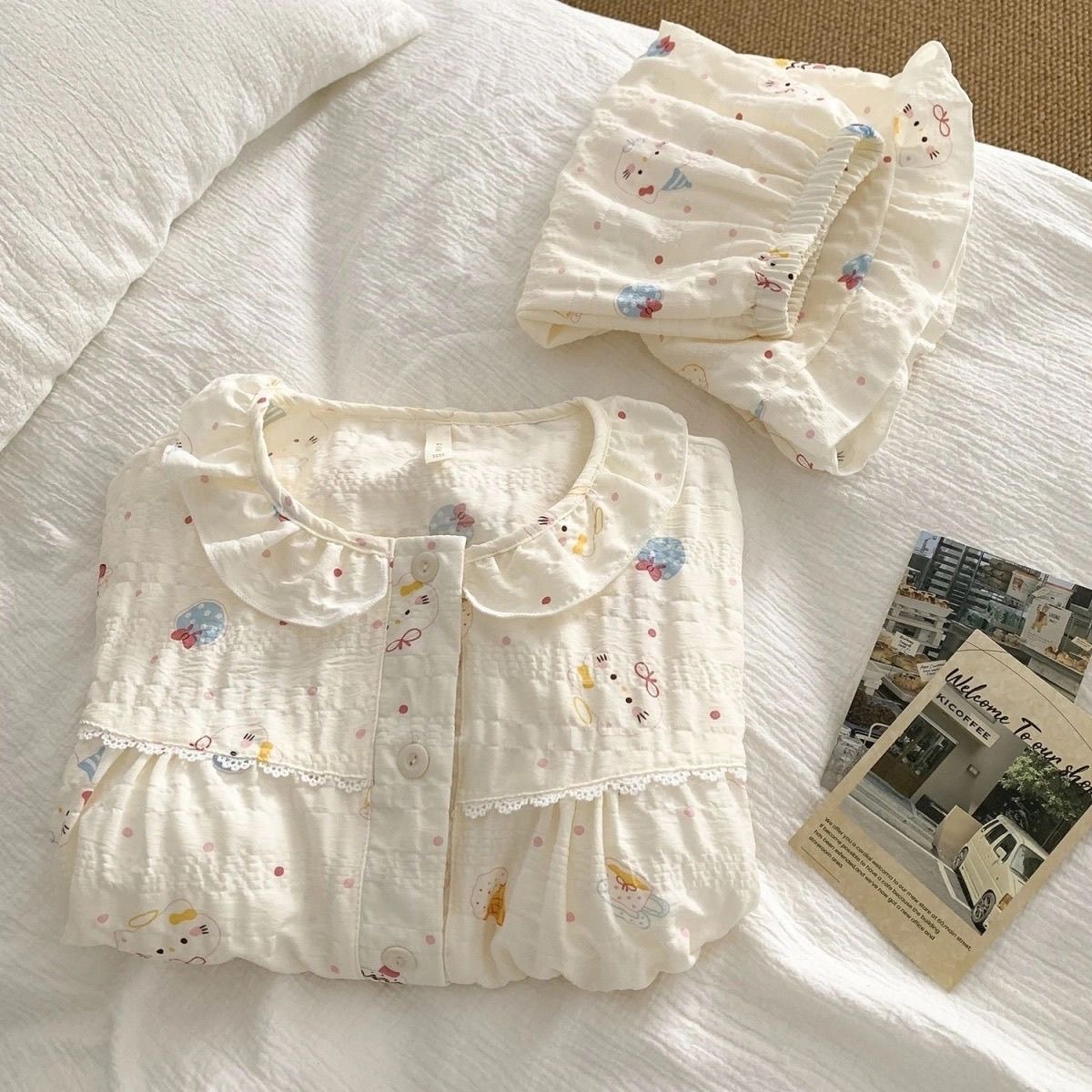 Hello Kiity Women Summer Pajamas