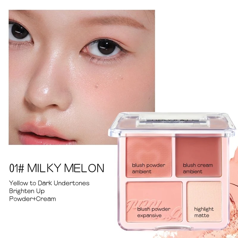 Judydoll Blush & Highlight Palette