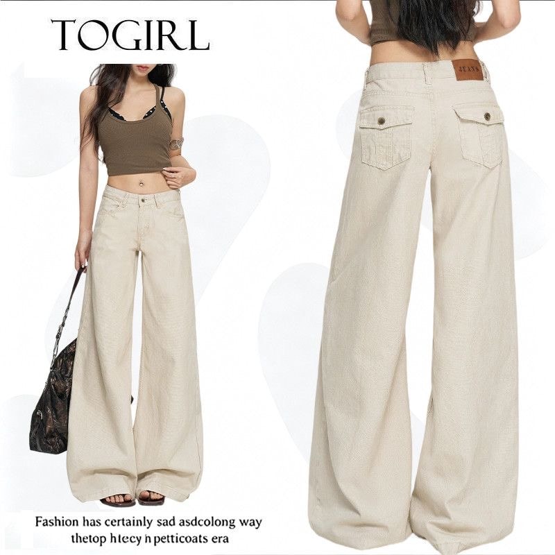 Apricot Straight Leg Jeans