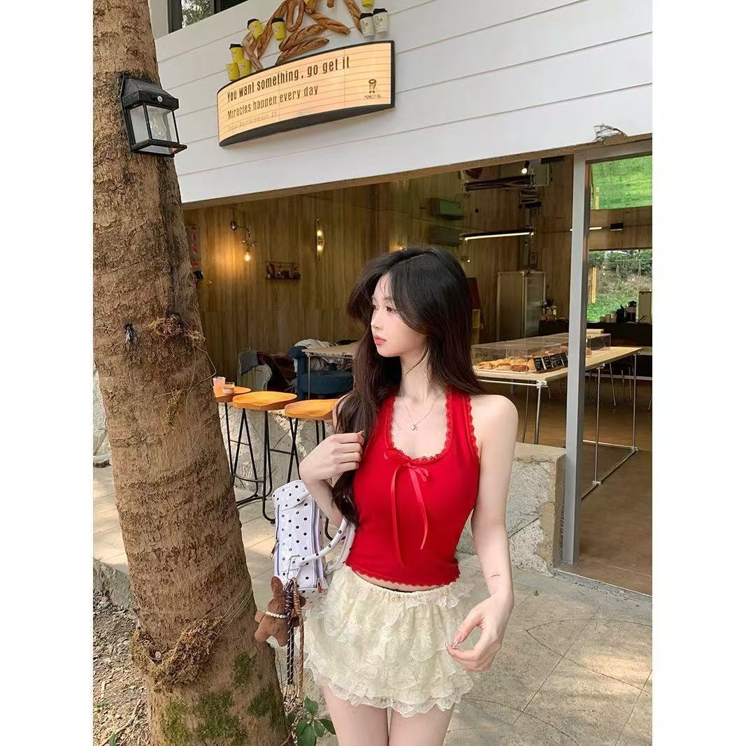 Halter Neck No Bra Top